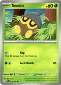 Front of Seedot 013/132 from Mega Evolution