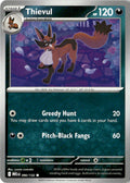Front of Thievul 090/132 from Mega Evolution