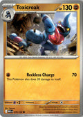 Front of Toxicroak 079/132 from Mega Evolution