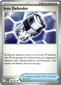 Front of Iron Defender 118/132 from Mega Evolution