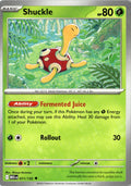 Front of Shuckle 011/132 from Mega Evolution