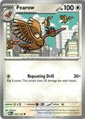 Front of Fearow 103/132 from Mega Evolution