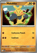 Front of Makuhita 072/132 from Mega Evolution