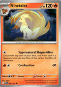 Front of Ninetales 020/132 from Mega Evolution