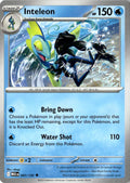 Front of Inteleon 041/132 from Mega Evolution