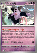 Front of Grumpig 063/132 from Mega Evolution