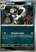 Front of Grafaiai 092/132 from Mega Evolution