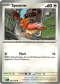 Front of Spearow 102/132 from Mega Evolution