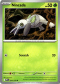 Front of Nincada 016/132 from Mega Evolution