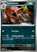 Front of Crawdaunt 085/132 from Mega Evolution
