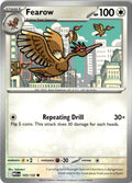 Front of Fearow 103/132 from Mega Evolution