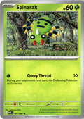 Front of Spinarak 001/088 from Perfect Order