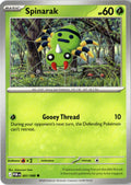 Front of Spinarak 001/088 from Perfect Order