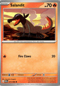 Front of Salandit 015/088 from Perfect Order