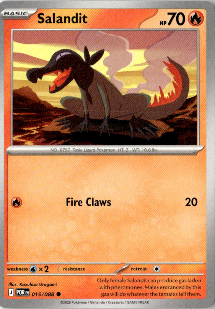 Front of Salandit 015/088 from Perfect Order