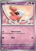 Front of Spritzee 035/088 from Perfect Order