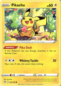 Front of Pikachu 052/196 from Lost Origin