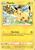 Front of Pikachu 049/195 from Silver Tempest