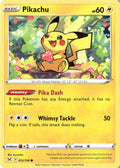 Front of Pikachu 052/196 from Lost Origin