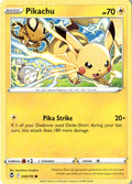 Front of Pikachu 049/195 from Silver Tempest