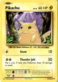 Front of Pikachu 35/108 from XY - Evolutions