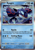Front of Kyogre 034/132 from Mega Evolution
