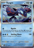 Front of Kyogre 034/132 from Mega Evolution