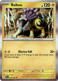 Front of Raikou 048/132 from Mega Evolution