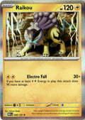 Front of Raikou 048/132 from Mega Evolution