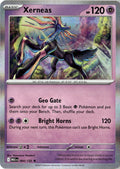 Front of Xerneas 064/132 from Mega Evolution