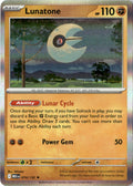Front of Lunatone 074/132 from Mega Evolution