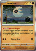 Front of Lunatone 074/132 from Mega Evolution