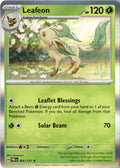 Front of Leafeon 005/131 from Prismatic Evolutions