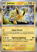 Front of Jolteon 029/131 from Prismatic Evolutions
