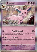 Front of Espeon 033/131 from Prismatic Evolutions