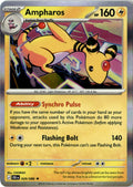 Front of Ampharos 029/086 from Chaos Rising