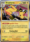 Front of Ampharos 029/086 from Chaos Rising
