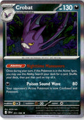 Front of Crobat 051/086 from Chaos Rising