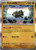 Front of Relicanth 084/162 from Temporal Forces