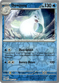 Front of Dewgong 087/165 from Scarlet & Violet 151