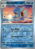 Front of Wartortle 008/165 from Scarlet & Violet 151