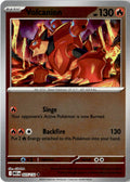 Front of Volcanion 025/132 from Mega Evolution