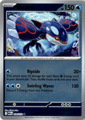 Front of Kyogre 034/132 from Mega Evolution
