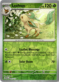 Front of Leafeon 005/131 from Prismatic Evolutions