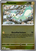 Front of Pachirisu 051/132 from Mega Evolution