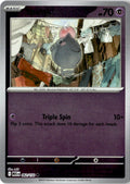 Front of Spoink 062/132 from Mega Evolution
