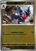 Front of Toxicroak 079/132 from Mega Evolution