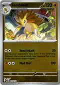 Front of Sandslash 069/132 from Mega Evolution