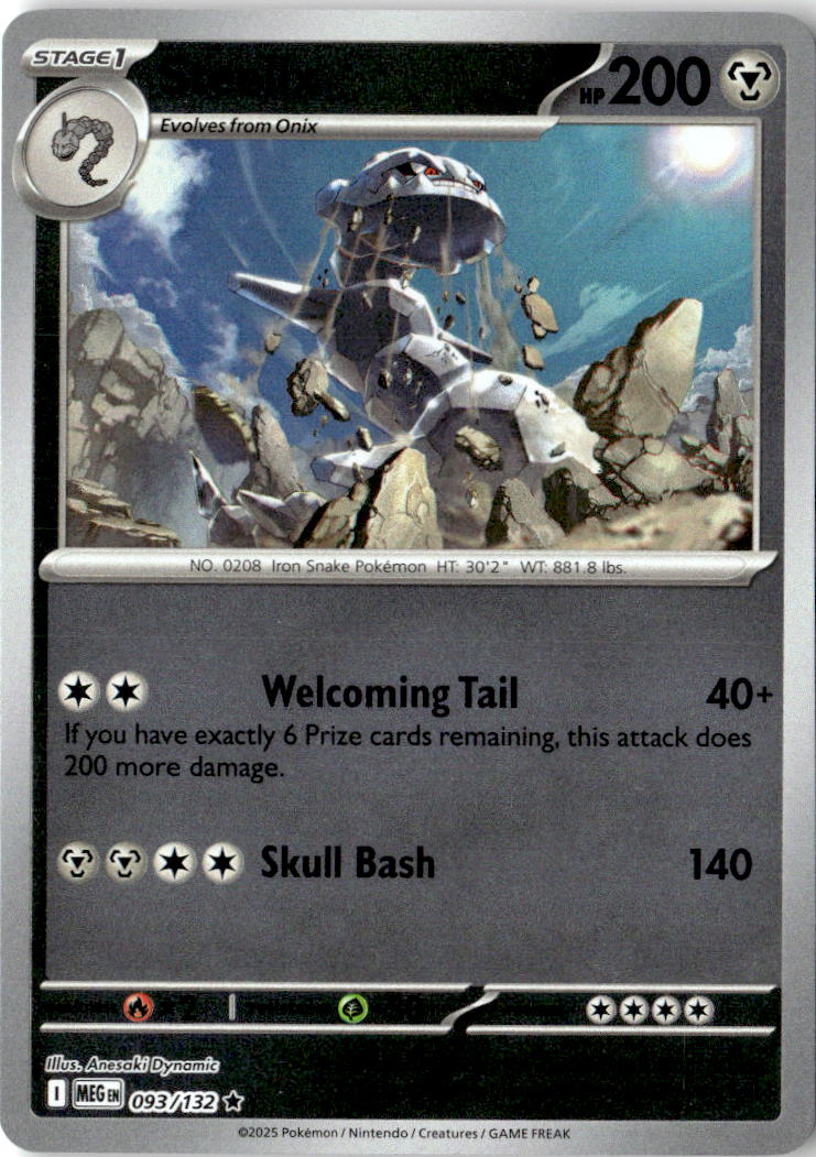 Front of Steelix 093/132 from Mega Evolution