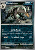 Front of Houndoom 063/131 from Prismatic Evolutions